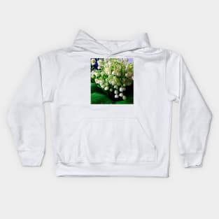 bouquet lily of the valley Kids Hoodie